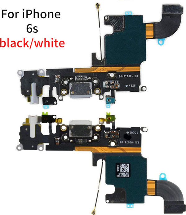 Tkgz İphone 6S FULL Şarj Kulaklık Soketi (BEYAZ) - Image 1