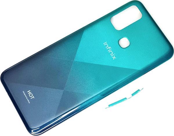 Tkgz İnfinix Hot 9 PLAY KASA Arka Pil Batarya Kapağı YEŞİL - Image 1