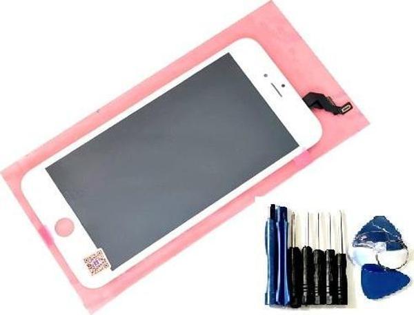 Tkgz İphone 6S PLUS Lcd Ekran dokunmatik (LW Marka Tamir SETİ) BEYAZ - Image 1