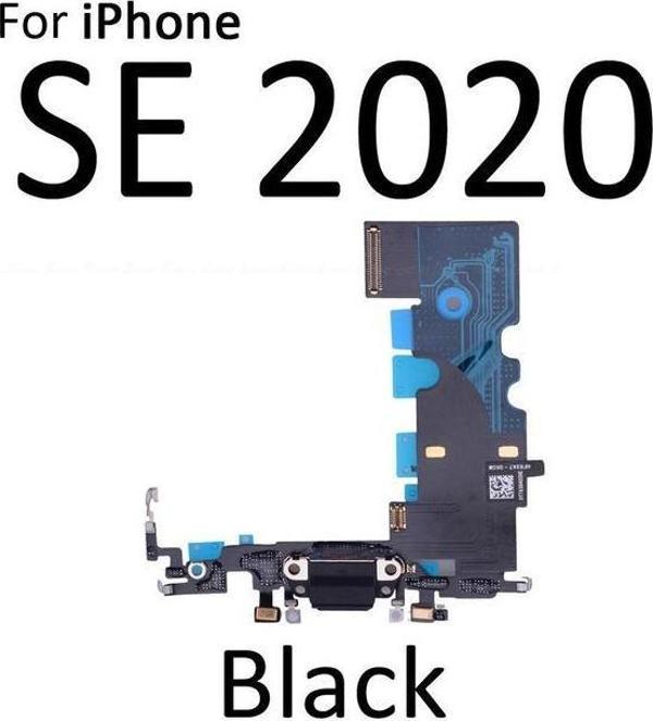 Tkgz İphone SE 2020 FULL Şarj Soketi (SİYAH) - Image 1