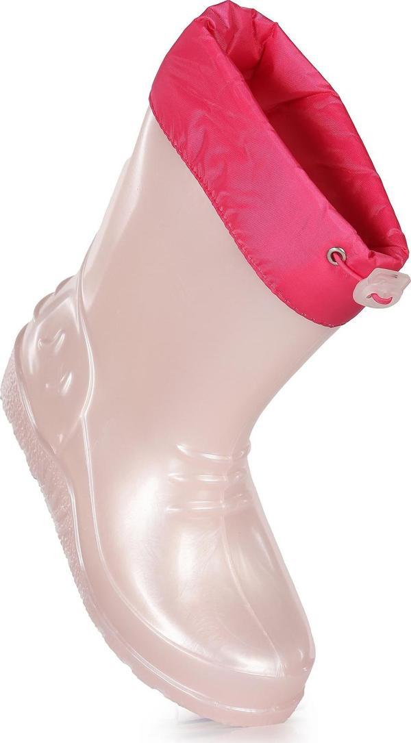  Linze Sedefli Su Geçirmez Kız Çocuk Yağmur Çizmesi - Image 1