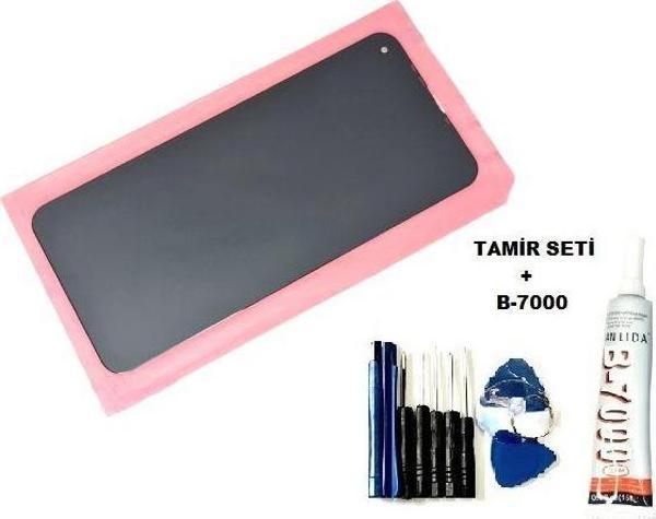 Tkgz İnfinix Note 7 LİTE Lcd Ekran Dokunmatik ORJİNAL (B-7000+Tamir Seti) - Image 1