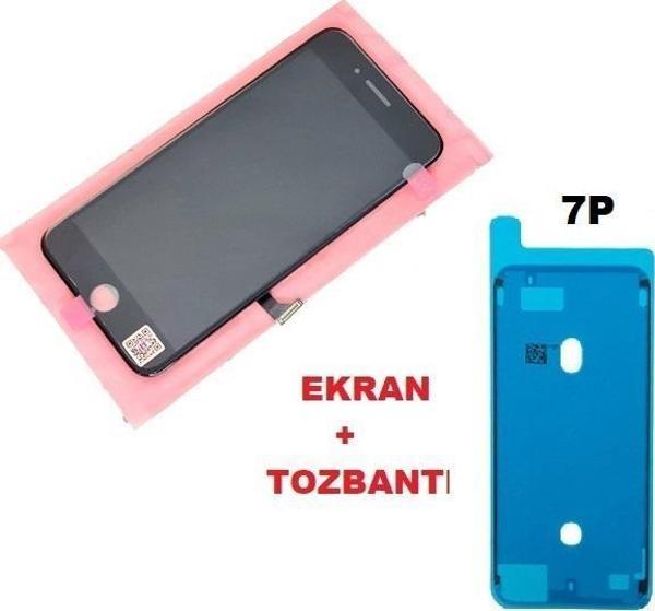 Tkgz İphone 7 PLUS Lcd Ekran dokunmatik (+TOZBANTI LW Marka) SİYAH - Image 1