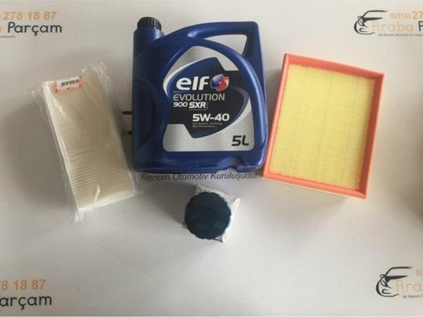 Elf Evolutıon 900 Sxr 5W-40 Dpf 5Lt +Latitude 1.5 Dci K9K Yağ Bakım Seti 4Lü Set - Image 1