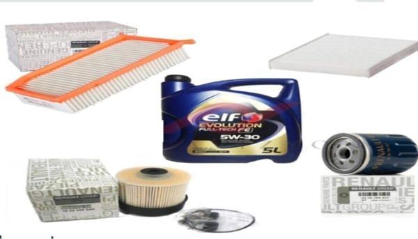 Elf Clio 4 Bakım Seti Yağ/ Filtre 5Li Set - Image 1