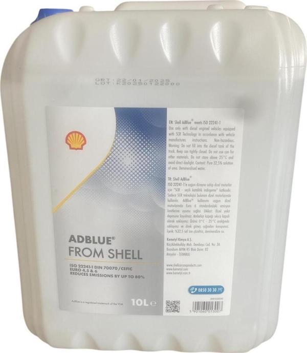Shell Adblue - 10 Litre 2025 Üretim - Image 1