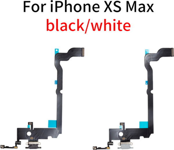 Tkgz İphone XS MAX FULL Şarj Soketi (SİYAH) - Image 1