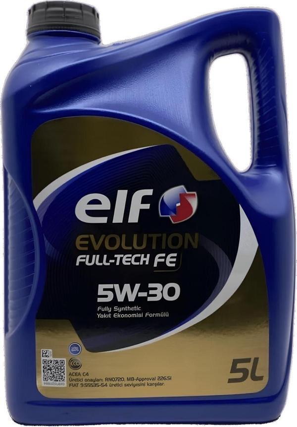 Elf Evolution Fulltech Fe 5W-30 - 5 Litre Tam Sentetik Dpfli Motor Yağı - Image 1