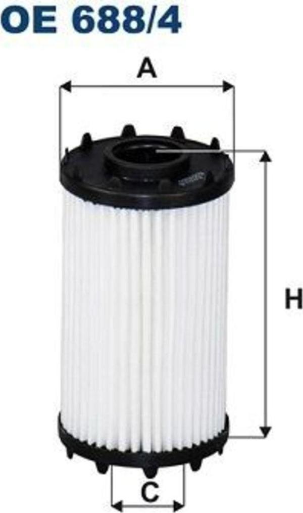 Filtron Yag Fıltresı Touareg 18- A4 16- A5 17- A6 19- A7 19- A8 18- Q5 17- Oe 688/4 Oem - Image 1