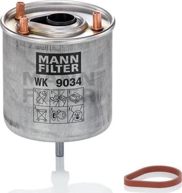 Mann Mazot Filtre Scudo 2 1,6Mjt Peugeot 208 301 308 1,4Hdi 1,6Hdi 1611659480 Wk9034Z - Image 1