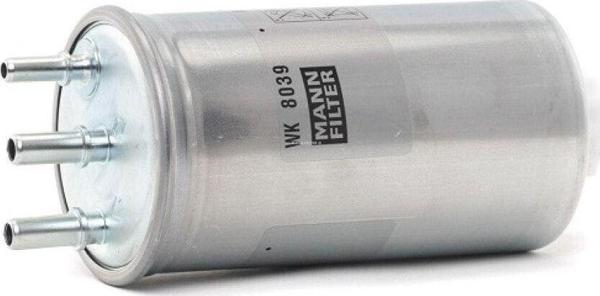 Mann Dacıa Sandero 1.5 Dci 65Kw 88Hp Uyumlu Yakıt Mazot Filtresi Wk8039 - Image 1