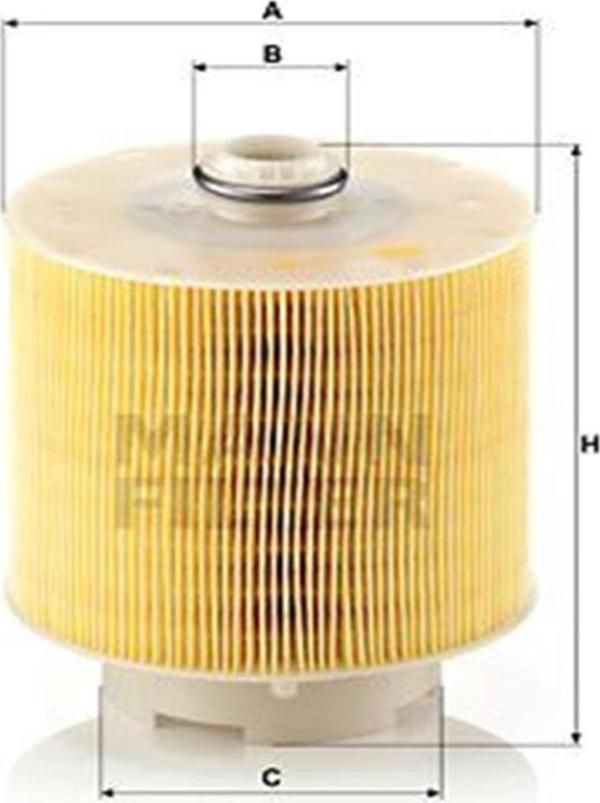 Mann C17137X Hava Filtresi (Audi A6 05-11) 059133843B (We738757) - Image 1