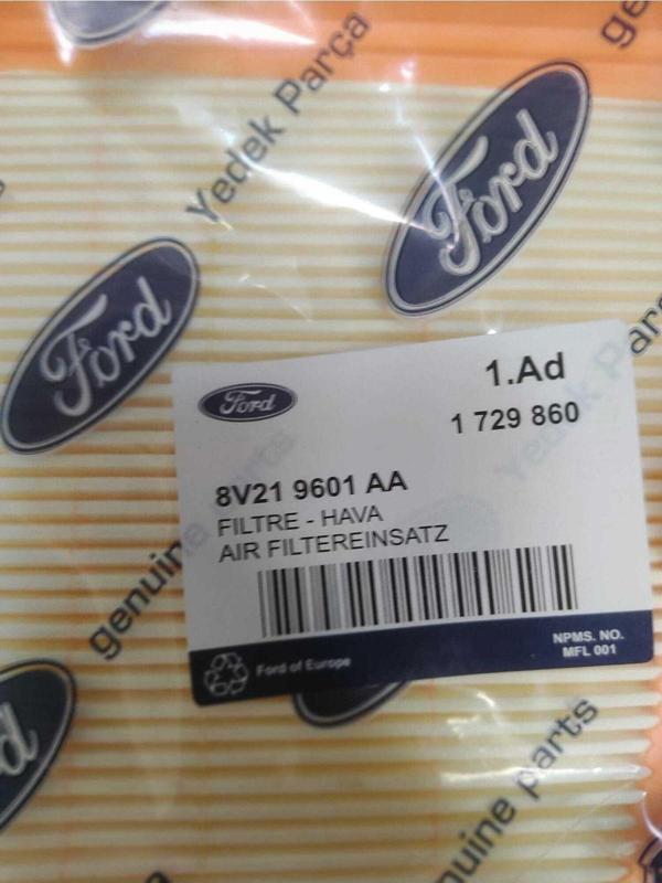 Fiesta Ford 1.4 Tdcı Hava Filtresi 8V219601Aa 1729860 Wk879513 Hp 2281 - Image 1