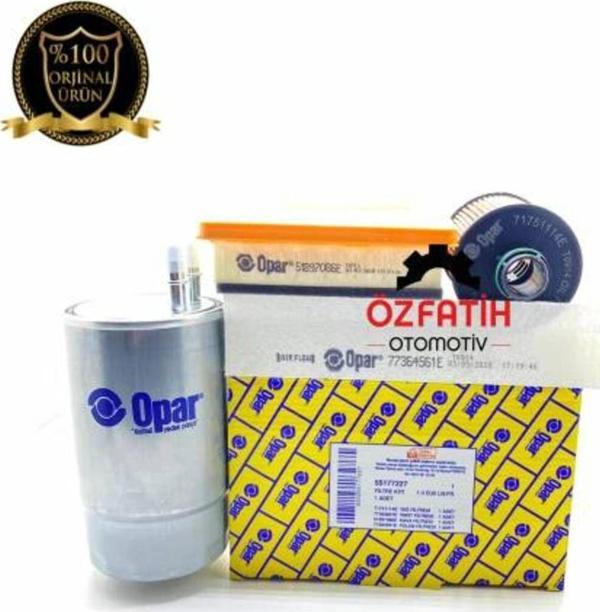 Opar Filtre Kiti Linea Fiorino 1.3 Euro5 71751114E 51897086E 77363657E 77364561E - Image 1