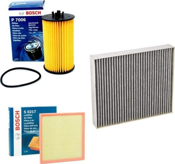 Bosch Filtre Bakım Seti Opel Astra J 1.6 Cdti 2010+ Dizel Hava + Yağ Filtre + Polen Sardes - Image 1