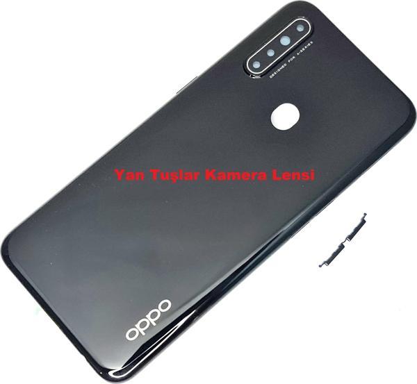 Tkgz Oppo A31 Kasa Arka Pil Batarya Kapağı SİYAH - Image 1