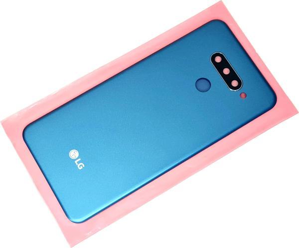 Tkgz Lg Q60 Arka Pil Batarya Kapağı (Kamera Lensi) Mavi - Image 1