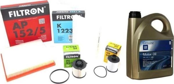Filtron Opel Astra J 1.6 Dizel ( B16Dth ) Periyodik Bakım Seti Fıltron Marka - Image 1