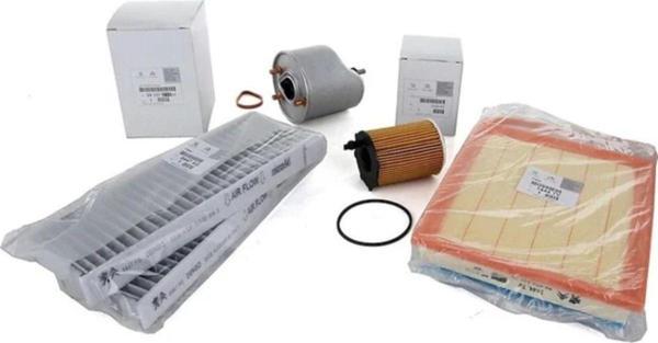 Oem Peugeot Partner Tepee 1.6 Dizel Yağ Bakım 4 Lü Set Mazot Filtresi Hariç Castrol 5W30 Edge 4Lt - Image 1