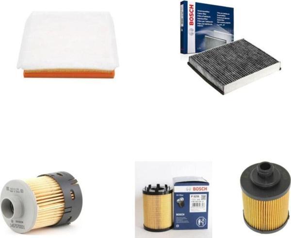 Bosch Filtre Bakım Seti Opel Astra H 1.3 Cdtı L48 Dizel 04-2009 Hava + Yağ Filtre + Yakıt + Polen - Image 1