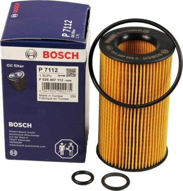 Bosch Yağ Filtresi Mercedes-Benz Sprinter 3-T 09=>, A 180-200-220 Cdı 12-18, B 180-200-220 Cdı 11-18, C 18 - Image 1