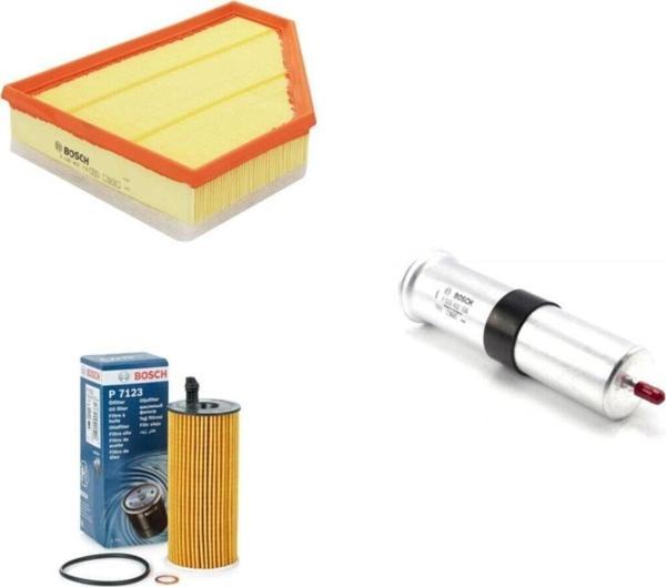 Bosch Filtre Bakım Seti Bmw X1 16 D Sdrive E84 2016-2018 Dizel Hava + Yağ F.+ Yakıt Filtre - Image 1