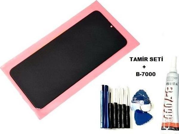Tkgz OPPO Realme C21S Lcd Ekran Dokunmatik ORJİNAL (B-7000+Tamir Seti) - Image 1