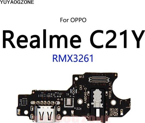Tkgz OPPO REALME C21Y Şarj Soketi Kulaklık Soketi orj - Image 1