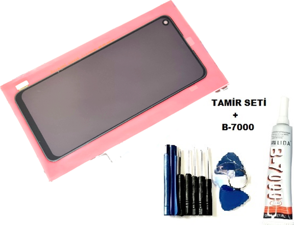 Tkgz OPPO RENO 5 LİTE Lcd Ekran Dokunmatik (B-7000+Tamir Seti) - Image 1