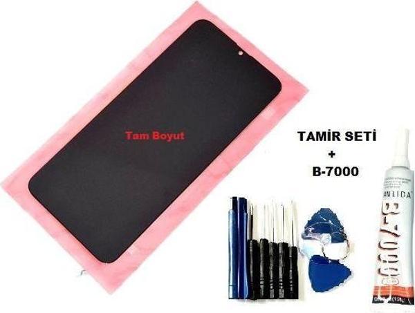 Tkgz Samsung Galaxy A20 (A205) Lcd Ekran Dokunmatik ORJİNAL (B-7000+Tamir Seti) - Image 1