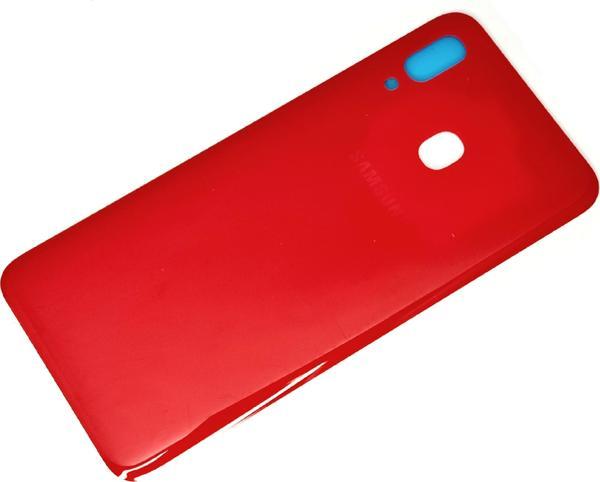 Tkgz Samsung Galaxy A20 A205 Arka Pil Batarya Kapağı Kırmızı - Image 1