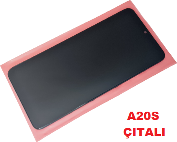 Tkgz Samsung Galaxy A20S (A207) Lcd Ekran Dokunmatik (ORJİNAL ÇITALI) - Image 1
