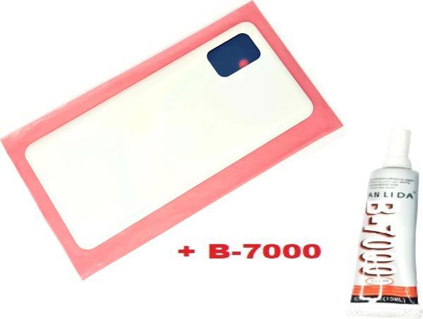 Tkgz Samsung Galaxy A31 A315 Arka Pil Batarya Kapağı (B-7000) BEYAZ - Image 1