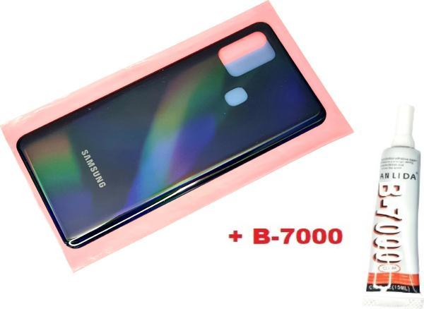 Tkgz Samsung Galaxy A31 A315 Arka Pil Batarya Kapağı (B-7000) SİYAH - Image 1