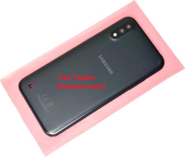 Tkgz Samsung Galaxy A01 Kasa Arka Pil Batarya Kapağı SİYAH - Image 1