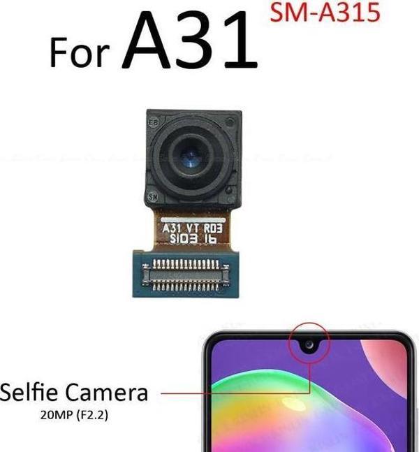 Tkgz Samsung Galaxy A31 ORJ Ön Kamera (Orjinal) - Image 1