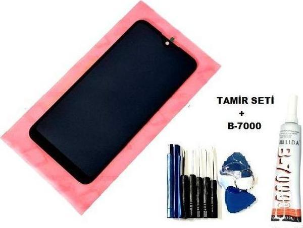 Tkgz Samsung Galaxy A01 SM-A015M Lcd Ekran Dokunmatik ORJİNAL (B-7000+Tamir Seti) - Image 1