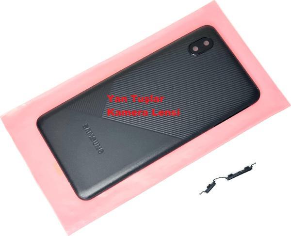 Tkgz Samsung Galaxy A013 Kasa Arka Pil Batarya Kapağı SİYAH - Image 1