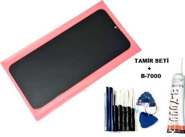 Tkgz Samsung Galaxy A03S A037F Lcd Ekran Dokunmatik ORJİNAL (B-7000+Tamir Seti) - Image 1
