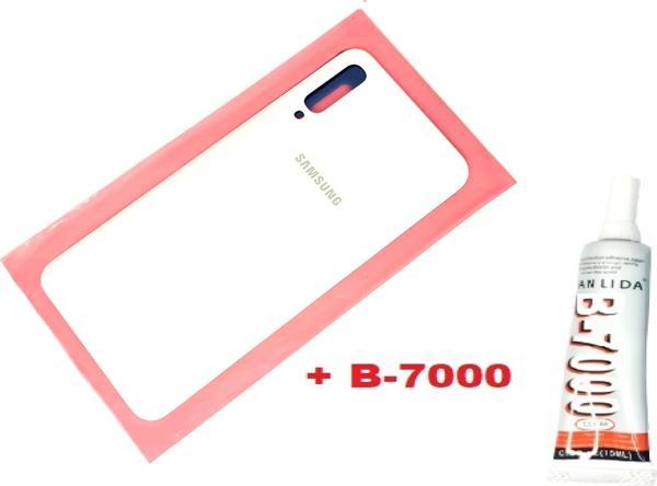 Tkgz Samsung Galaxy A50 A505 Arka Pil Batarya Kapağı (B-7000) BEYAZ - Image 1