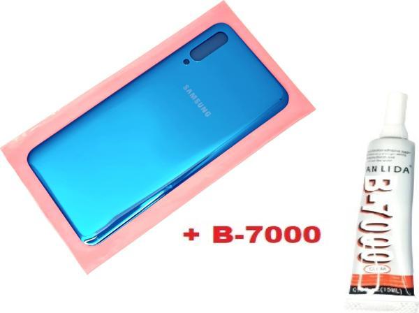 Tkgz Samsung Galaxy A50 A505 Arka Pil Batarya Kapağı (B-7000) MAVİ - Image 1