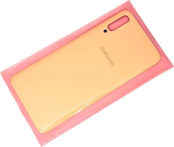 Tkgz Samsung Galaxy A70 A 705 Arka Pil Batarya Kapağı TURUNCU - Image 1