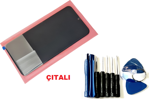 Tkgz Samsung Galaxy M21 (SM-M215F) Lcd Ekran Dokunmatik (ORJİNAL ÇITALI TAMİR SETİ) - Image 1