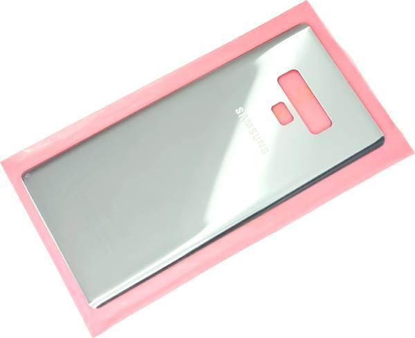 Tkgz Samsung Galaxy NOTE 9 Arka Pil Batarya Kapağı (CAM) GRİ - Image 1