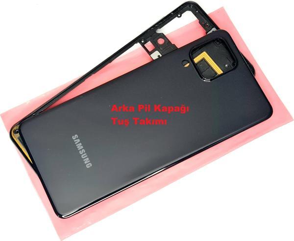 Tkgz Samsung Galaxy A22 A225 4G Kasa Aka Pil Batarya Kapağı SİYAH - Image 1