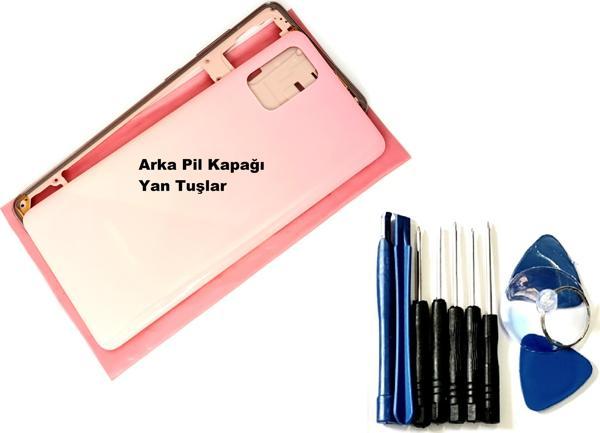 Tkgz Samsung Galaxy A71 (A715) FULL ORJ KASA Arka Pil Batarya Kapağı (TAMİR SETİ) PRMBE - Image 1
