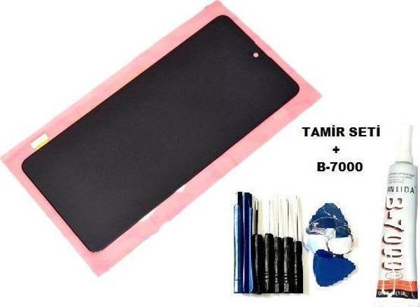 Tkgz Samsung Galaxy A71 (A715) Lcd Ekran Dokunmatik (B-7000+Tamir Seti) - Image 1