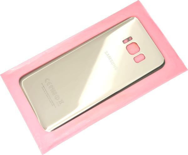 Tkgz Samsung Galaxy S8 Arka Pil Batarya Kapağı (CAM) GRİ - Image 1