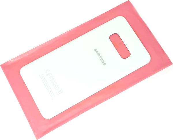 Tkgz Samsung Galaxy S10 E Arka Pil Batarya Kapağı (CAM) BEYAZ - Image 1