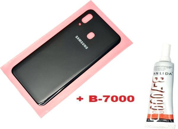 Tkgz Samsung Galaxy A30 A 305 Arka Pil Batarya Kapağı (B-7000) SİYAH - Image 1